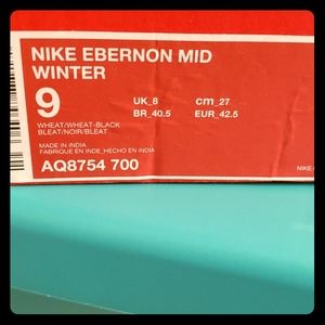 Nike Ebernon Mid Winter Wheat-NWOT